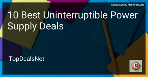 10 Best Uninterruptible Power Supply Deals in 2025 preview