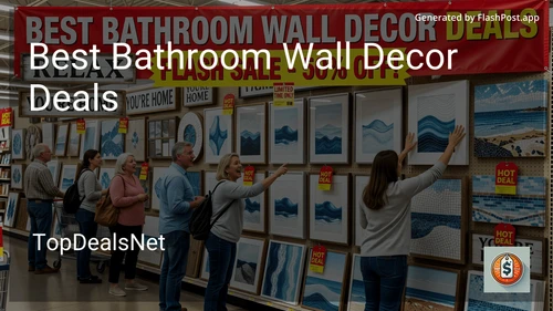 10 Best Bathroom Wall Decor Deals in 2026 image
