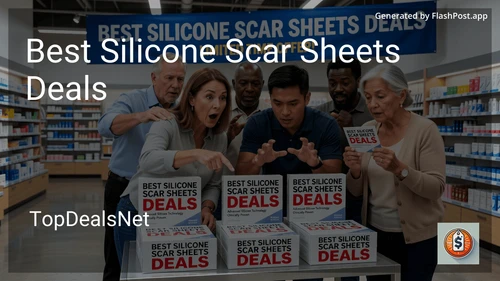 10 Best Silicone Scar Sheets Deals in 2026 image