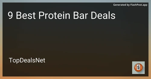 7 Best Protein Bar Deals in 2025 preview