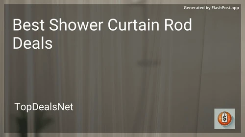 6 Best Shower Curtain Rod Deals in 2026 image
