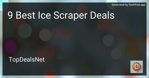 9 Best Ice Scraper Deals in 2025 preview