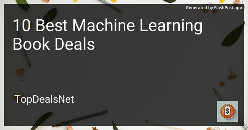 10 Best Machine Learning Book Deals in 2025 image