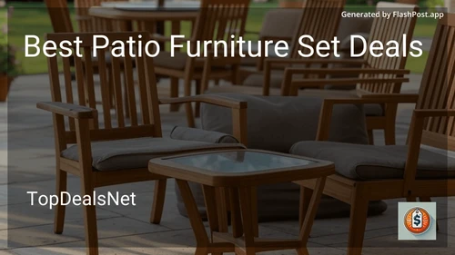 8 Best Patio Furniture Set Deals in 2025 preview