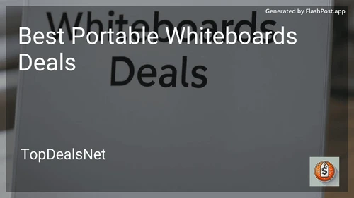 7 Best Portable Whiteboards Deals in 2025 image