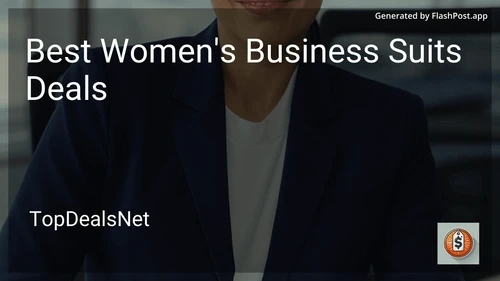 7 Best Women's Business Suits Deals in 2025 image