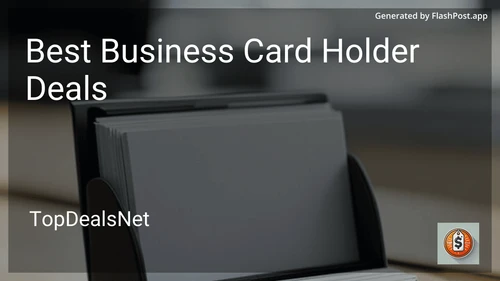 6 Best Business Card Holder Deals in 2025 image