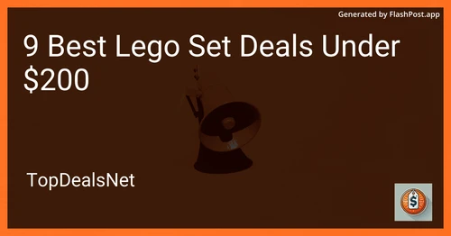 9 Best Lego Set Deals Under $200 in 2025 preview