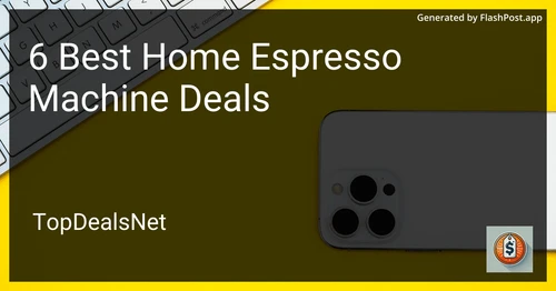 6 Best Home Espresso Machine Deals in 2025 image