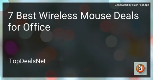 7 Best Wireless Mouse Deals for Office in 2025 image