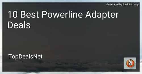 10 Best Powerline Adapter Deals in 2025 image