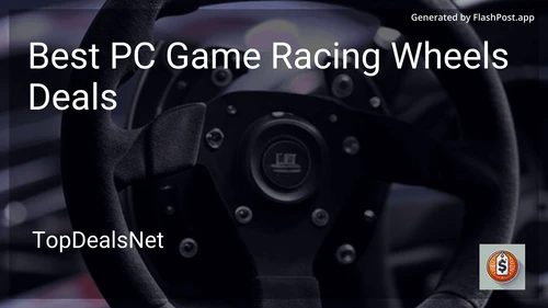 10 Best PC Game Racing Wheels Deals in 2025 image
