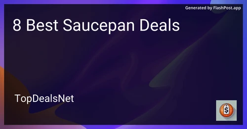 8 Best Saucepan Deals in 2025 image