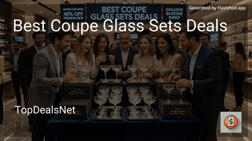 6 Best Coupe Glass Sets Deals in 2026 image