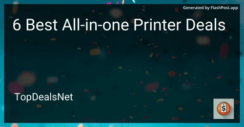 6 Best All-in-one Printer Deals in 2025 preview