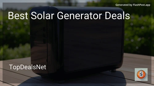 8 Best Solar Generator Deals in 2025 preview