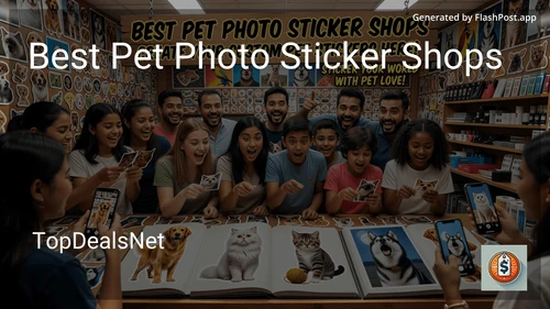 7 Best Pet Photo Sticker Shops in 2026 image