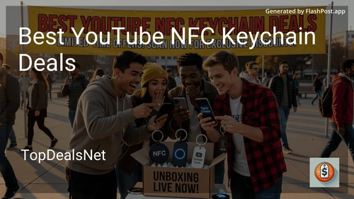 8 Best YouTube NFC Keychain Deals in 2026 image