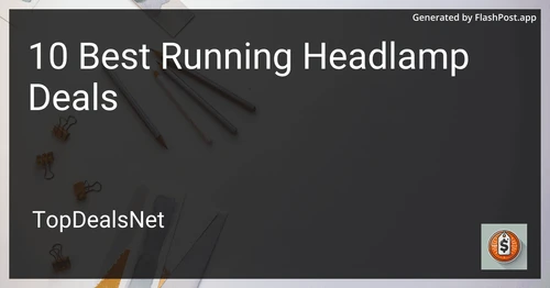10 Best Running Headlamp Deals in 2025 image