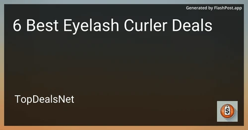 6 Best Eyelash Curler Deals in 2025 preview
