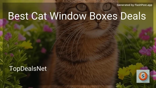 7 Best Cat Window Boxes Deals in 2025 preview