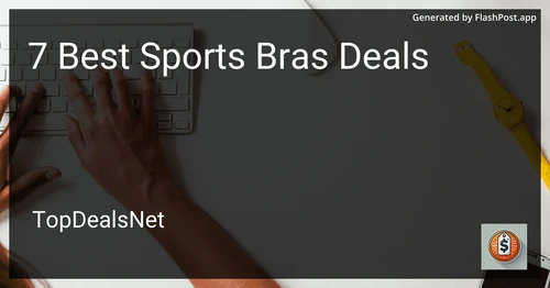 7 Best Sports Bras Deals in 2025 image