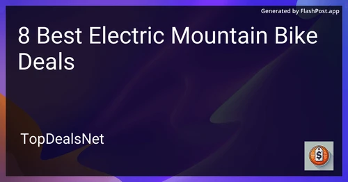 8 Best Electric Mountain Bike Deals in 2025 image