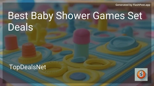 9 Best Baby Shower Games Set Deals in 2026 image