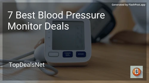 7 Best Blood Pressure Monitor Deals in 2025 image