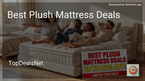 5 Best Plush Mattress Deals in 2026 image