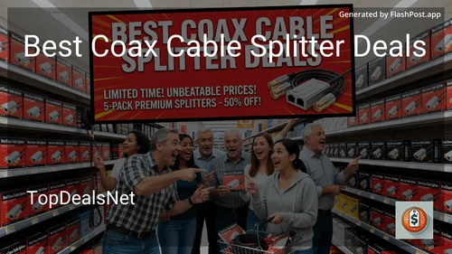 8 Best Coax Cable Splitter Deals in 2026 image