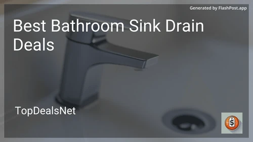 6 Best Bathroom Sink Drain Deals in 2026 image