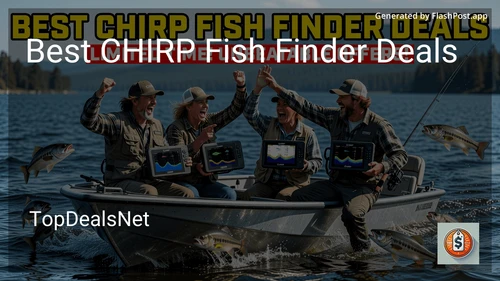 9 Best CHIRP Fish Finder Deals in 2026 image