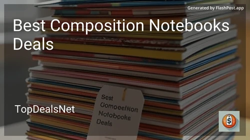 8 Best Composition Notebooks Deals in 2026 image