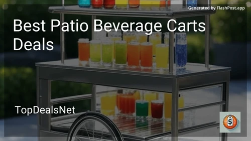 8 Best Patio Beverage Carts Deals in 2025 image
