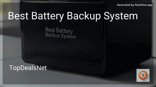 10 Best Battery Backup System in 2025 image