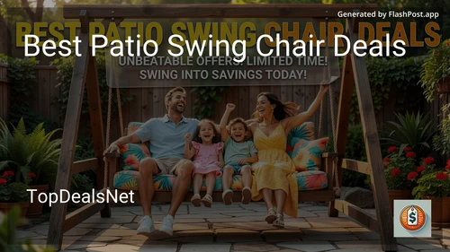 9 Best Patio Swing Chair Deals in 2026 image