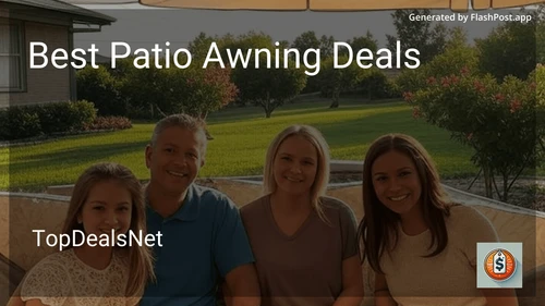 6 Best Patio Awning Deals in 2025 image