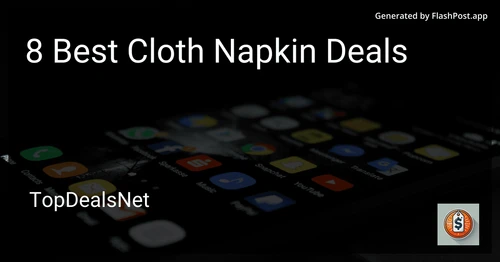 8 Best Cloth Napkin Deals in 2025 preview