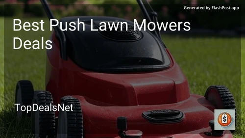 9 Best Push Lawn Mowers Deals in 2025 image