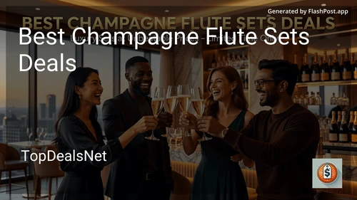 7 Best Champagne Flute Sets Deals in 2026 image