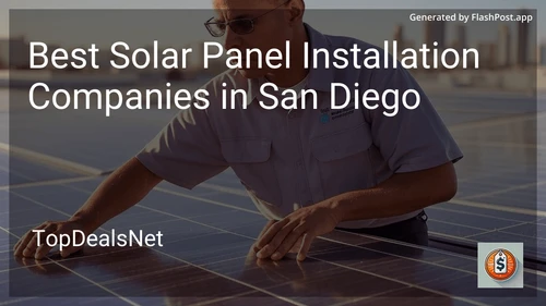 5 Best Solar Panel Installation Companies in San Diego in 2025 image