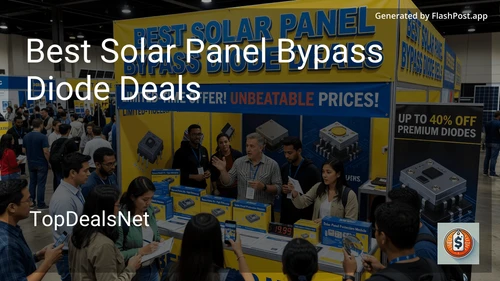 7 Best Solar Panel Bypass Diode Deals in 2026 image