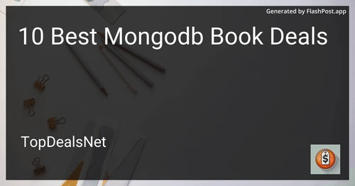 10 Best MongoDB Book Deals in 2025 preview