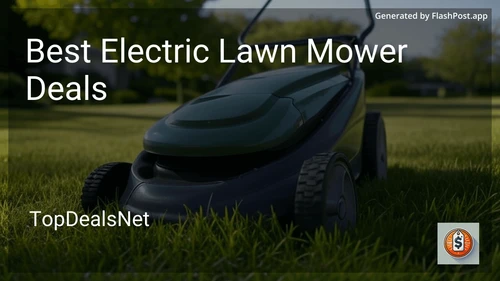 10 Best Electric Lawn Mower Deals in 2025 image