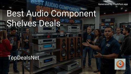 9 Best Audio Component Shelves Deals in 2026 image