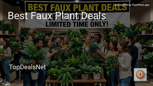 10 Best Faux Plant Deals in 2026 image