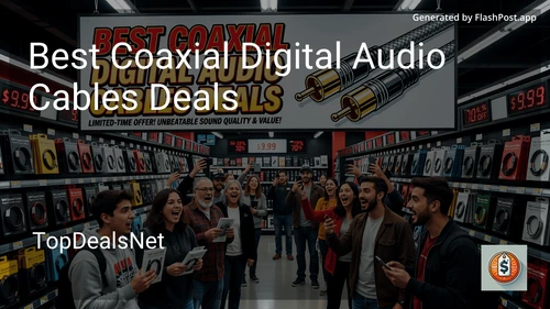 7 Best Coaxial Digital Audio Cables Deals in 2026 image