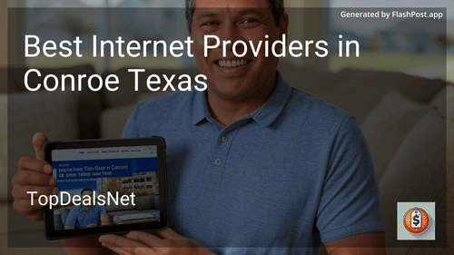 4 Best Internet Providers in Conroe Texas in 2025 image