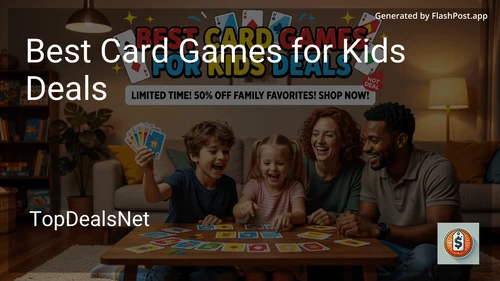 9 Best Card Games for Kids Deals in 2026 image